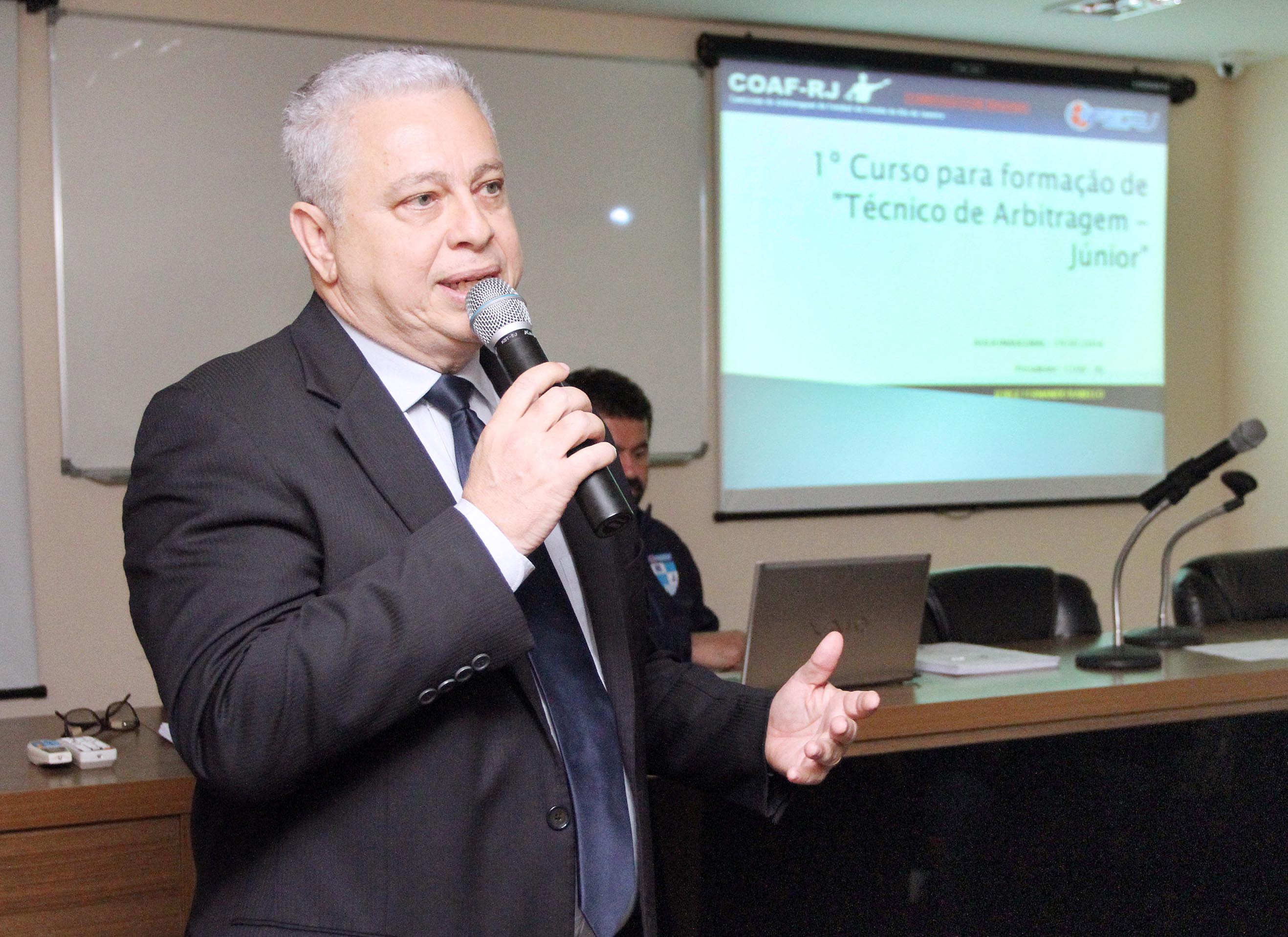 Aula inaugural do 1° Curso de Técnico de Arbitragem 