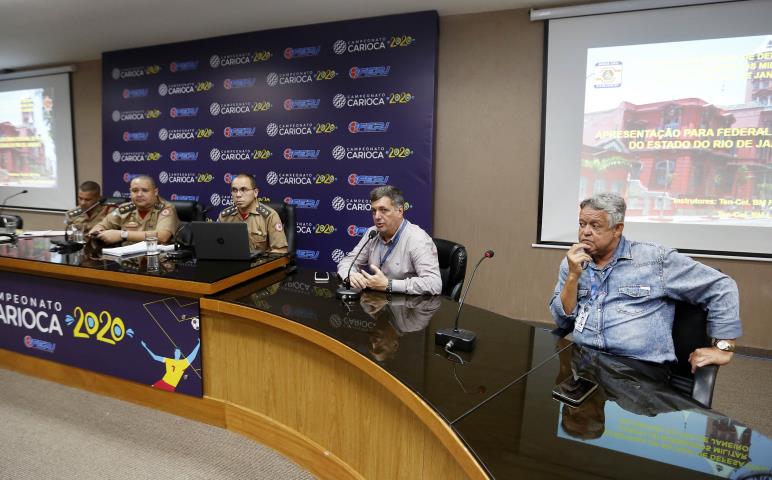 FERJ e Bombeiros realizam Workshop sobre Estádios