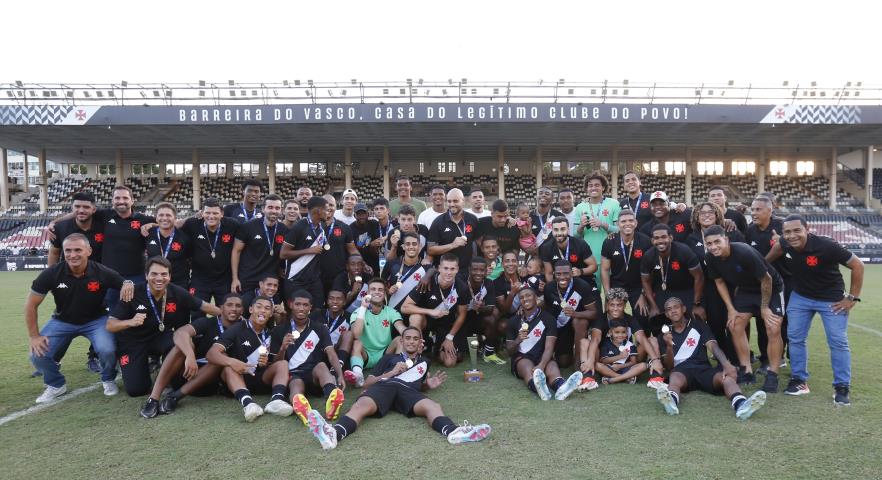 Vasco é campeão invicto da Copa Rio Sub-20