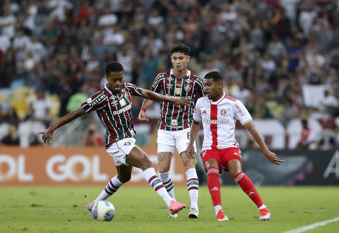 Fluminense empatou em 1 a 1 com o Internacional, no Maracanã, pela 14ª rodada do Campeonato Brasileiro.