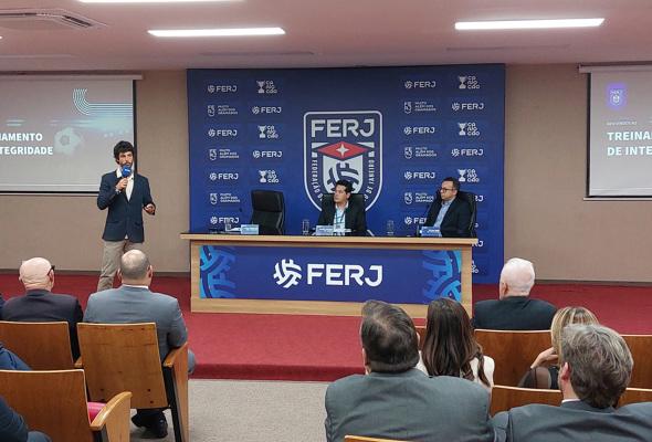 Integridade no futebol é tema de Workshop promovido pela FERJ