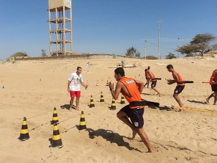 São João da Barra se prepara para a partida contra o Volta Redonda