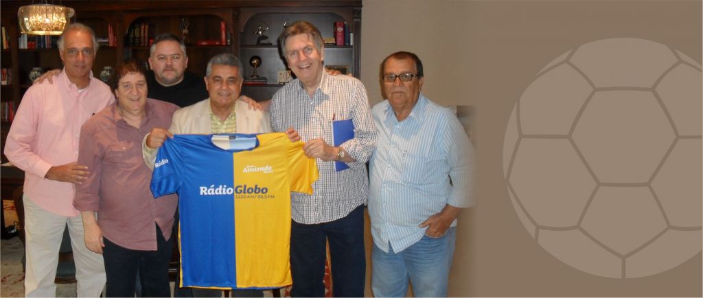 Diretoria de Esportes e equipe da Rádio Globo visitam a FERJ