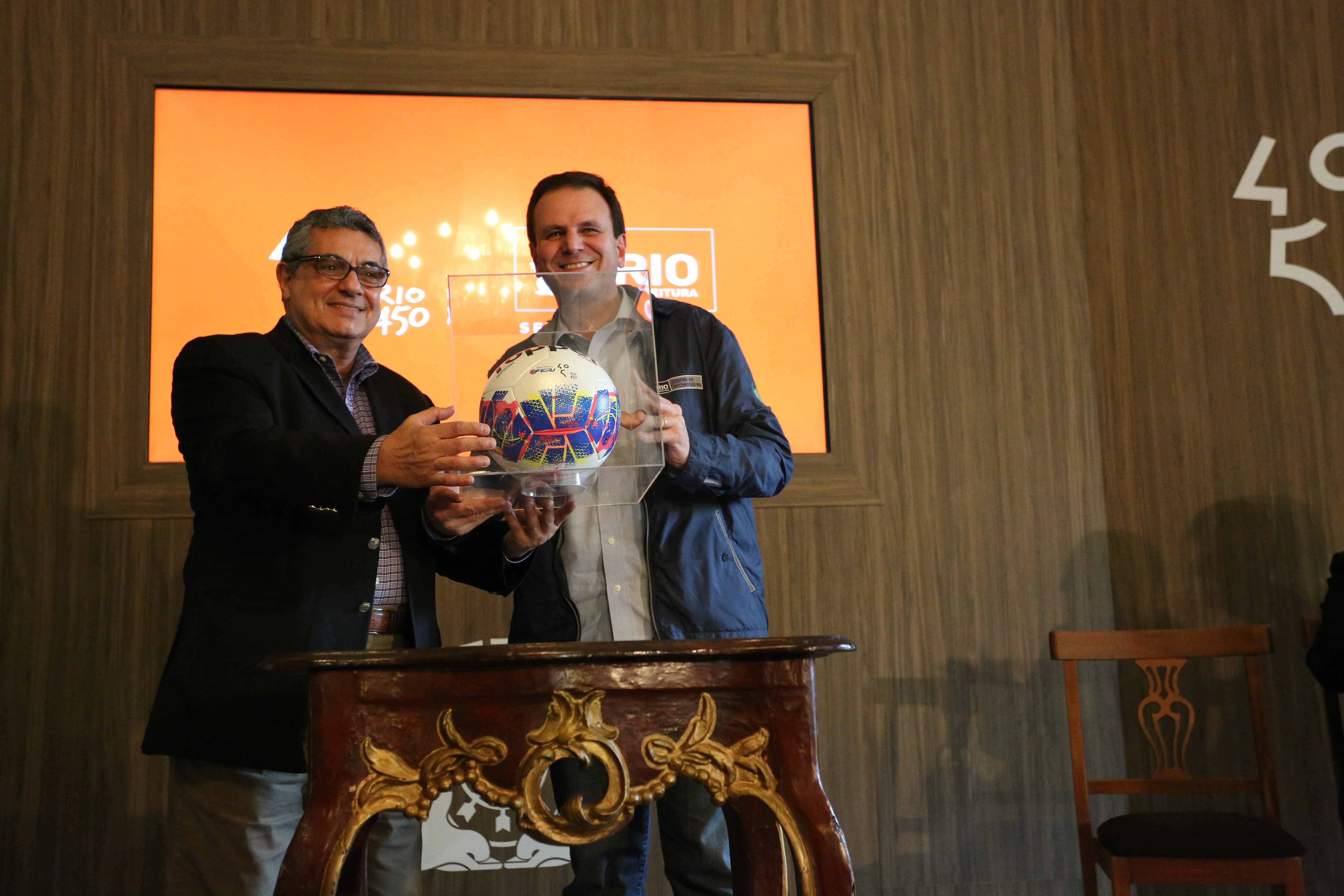 FERJ e Prefeitura assinam convênio para parceria RIO 450 ANOS