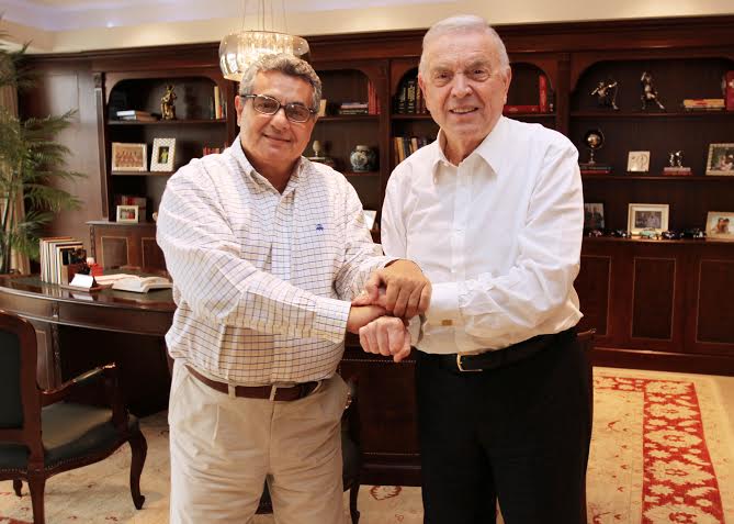 CBF e FERJ: Reunião de Presidentes