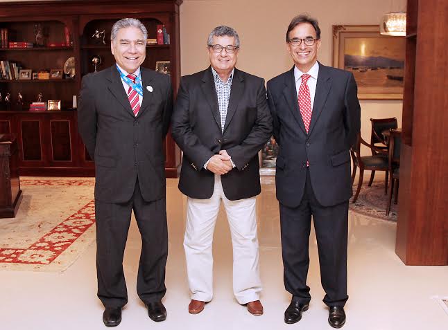 Diretores do Rio 2016 visitam FERJ