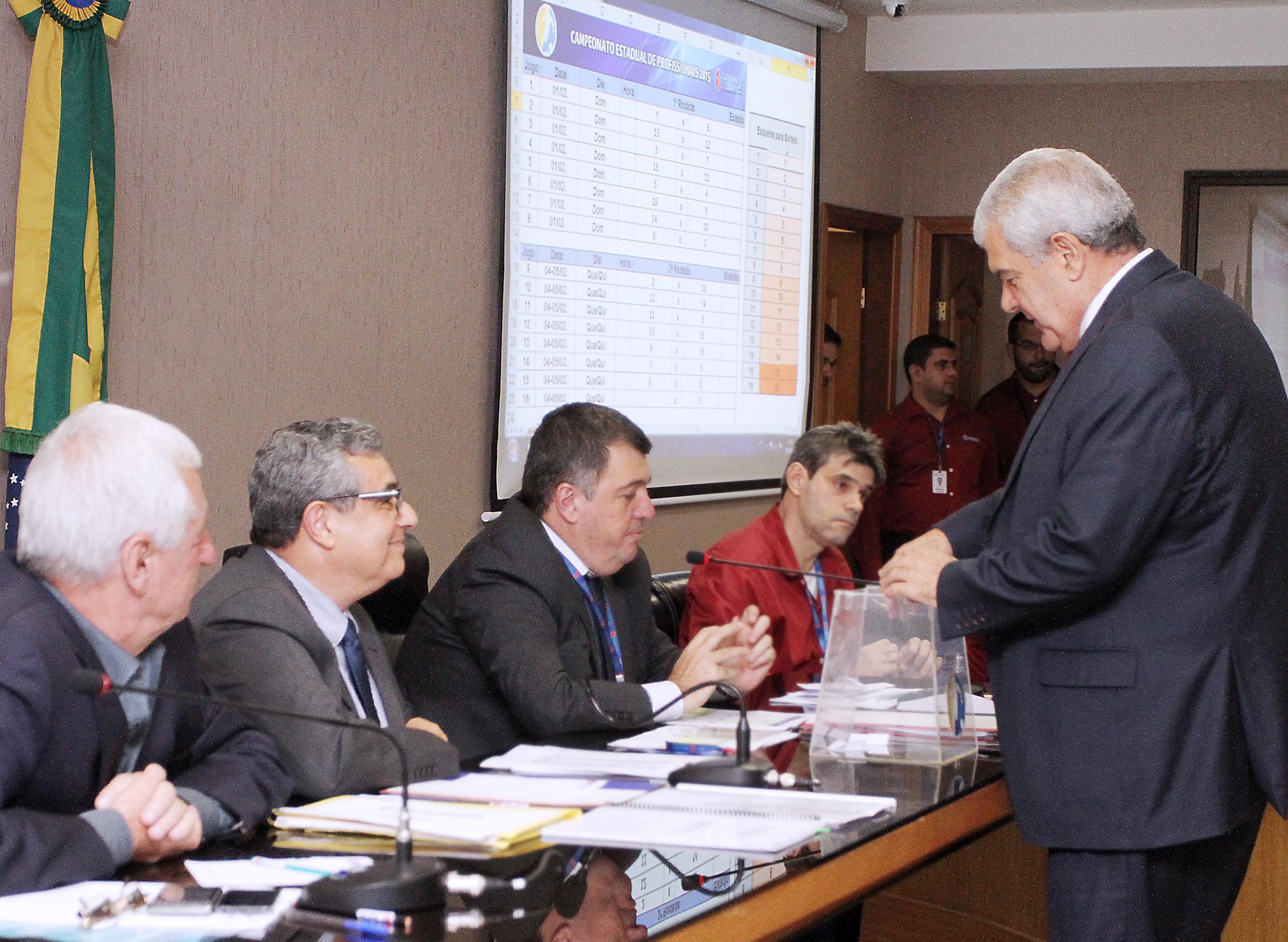 Sorteada a tabela do Estadual 2015