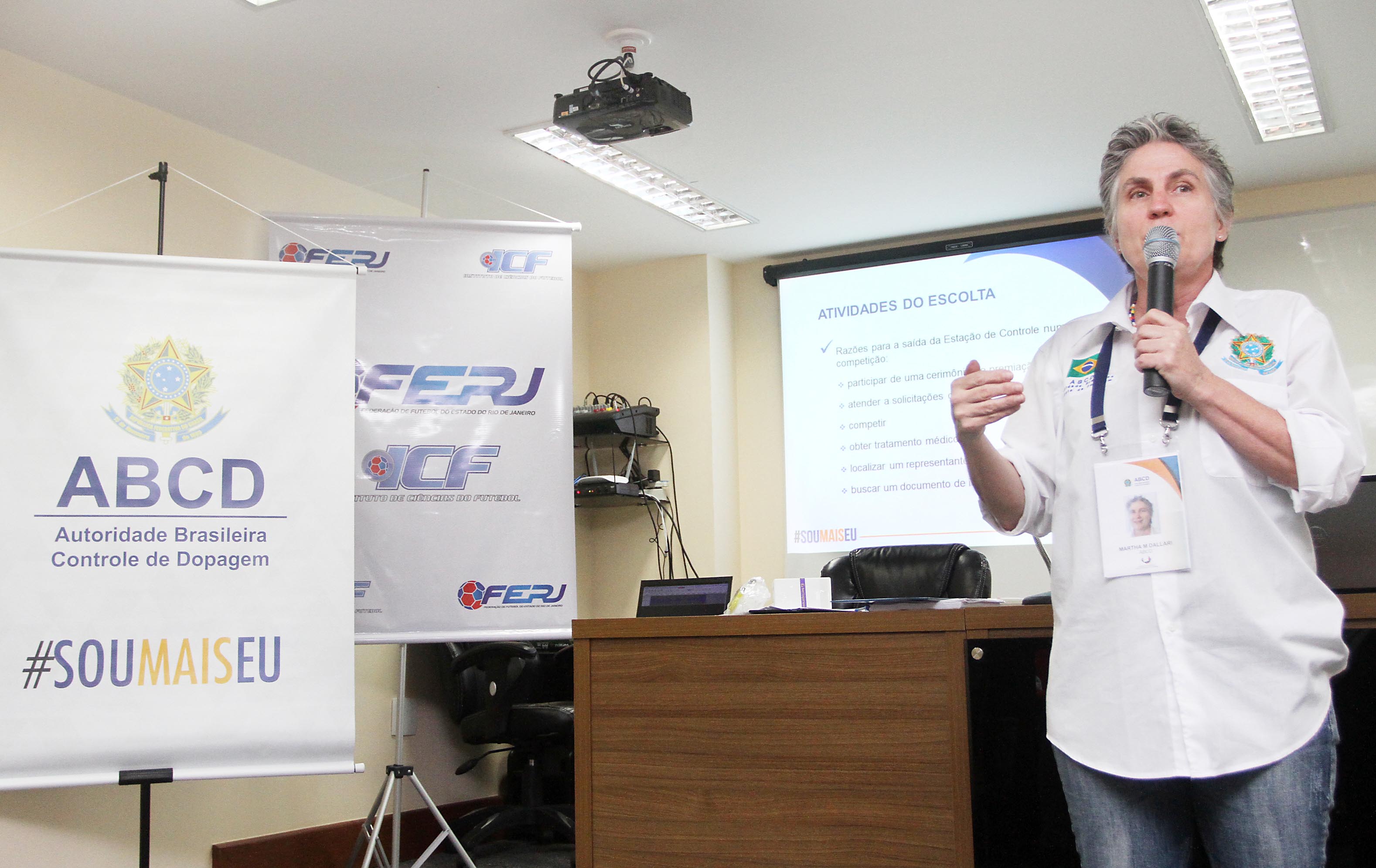 ABCD inicia 2ª Jornada da Formação de Agentes de Controle de Dopagem