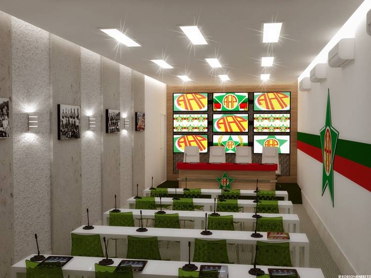 Portuguesa anuncia construção da sala de imprensa