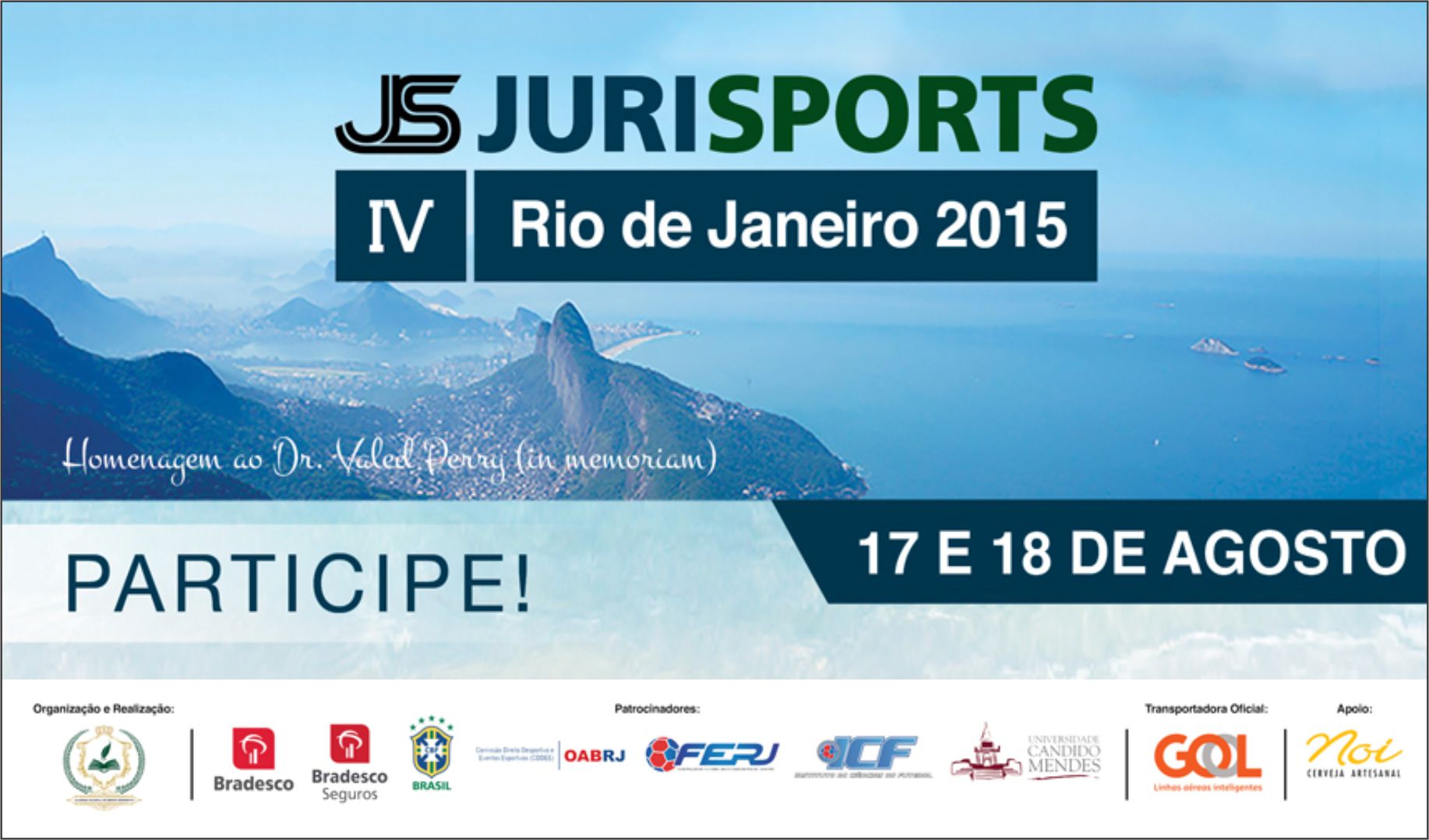 Jurisports chega ao Rio de Janeiro