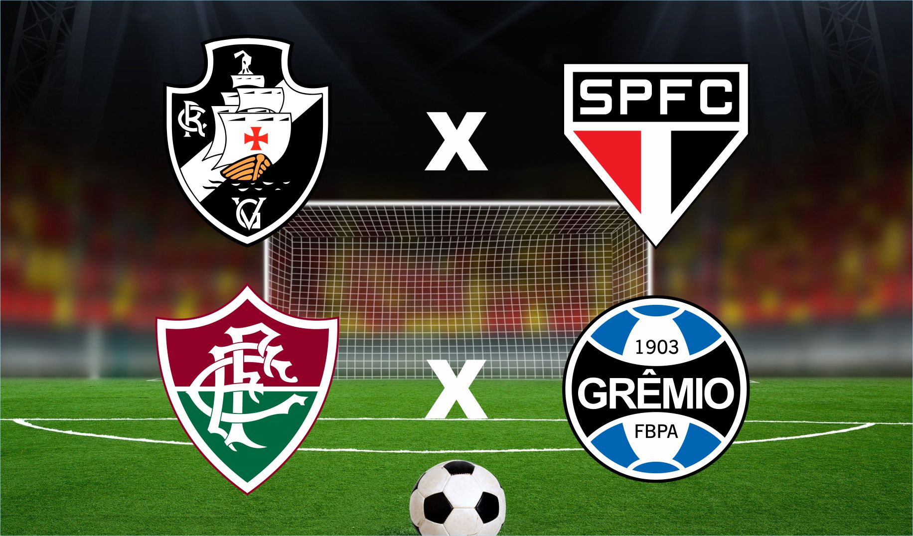 Definidos os confrontos das quartas de final da Copa do Brasil