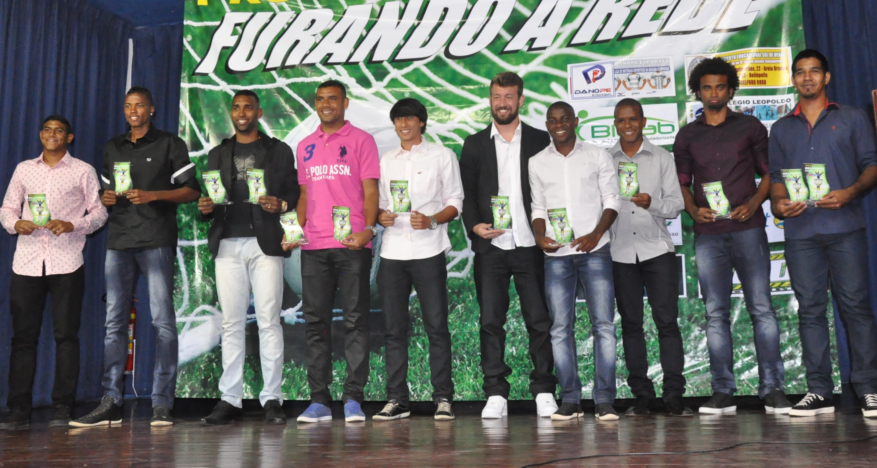 Premiação dos melhores do Estadual da Série B