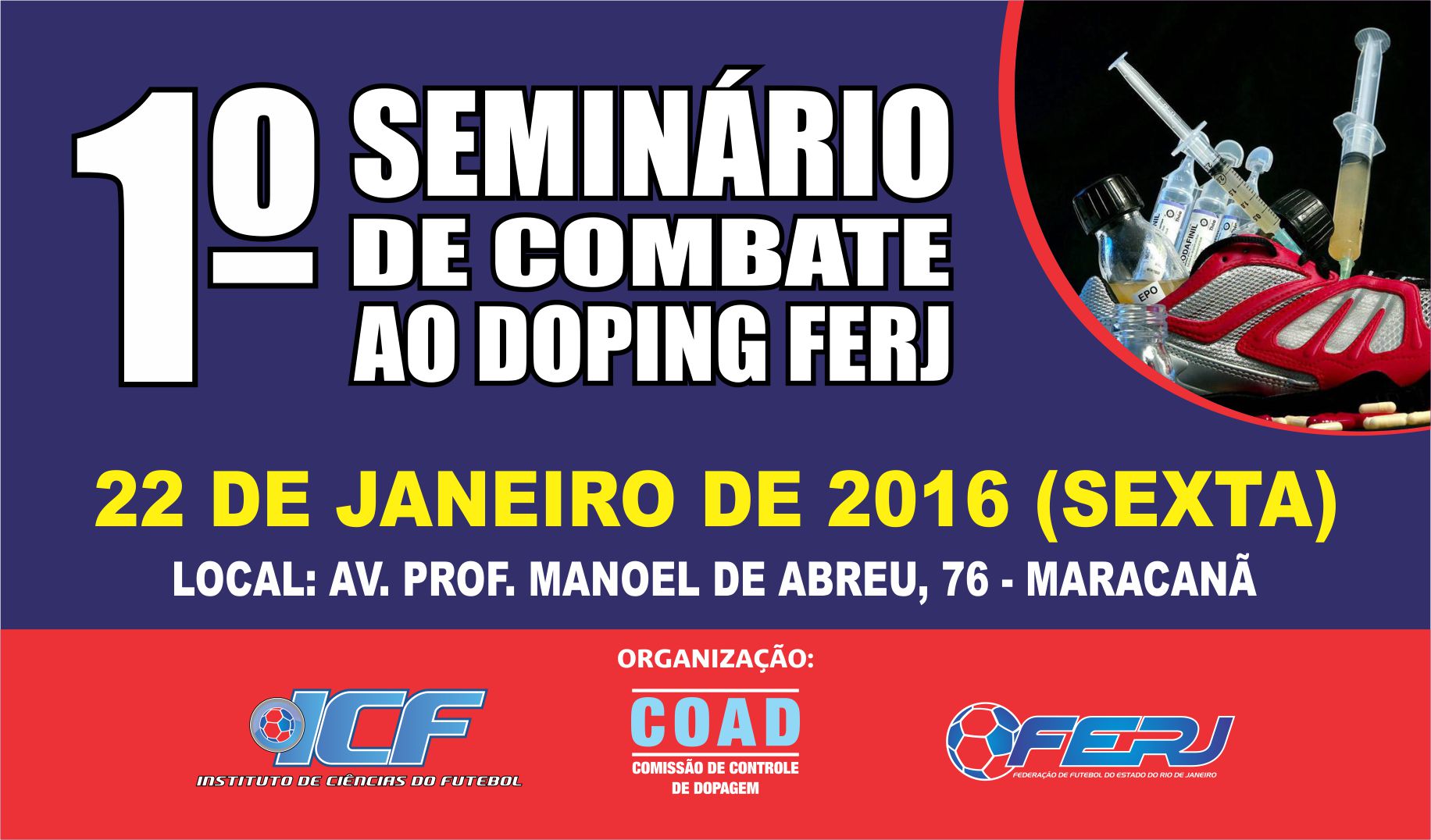 1º Seminário de Combate ao Doping - FERJ