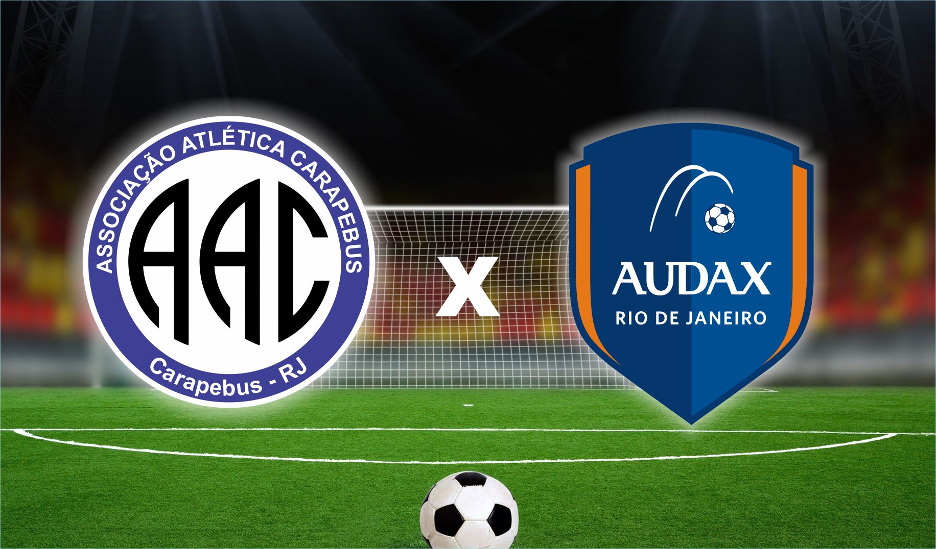 Rádio FERJ transmite Carapebus/Campos X Audax Rio, pela semifinal da Taça Corcovado