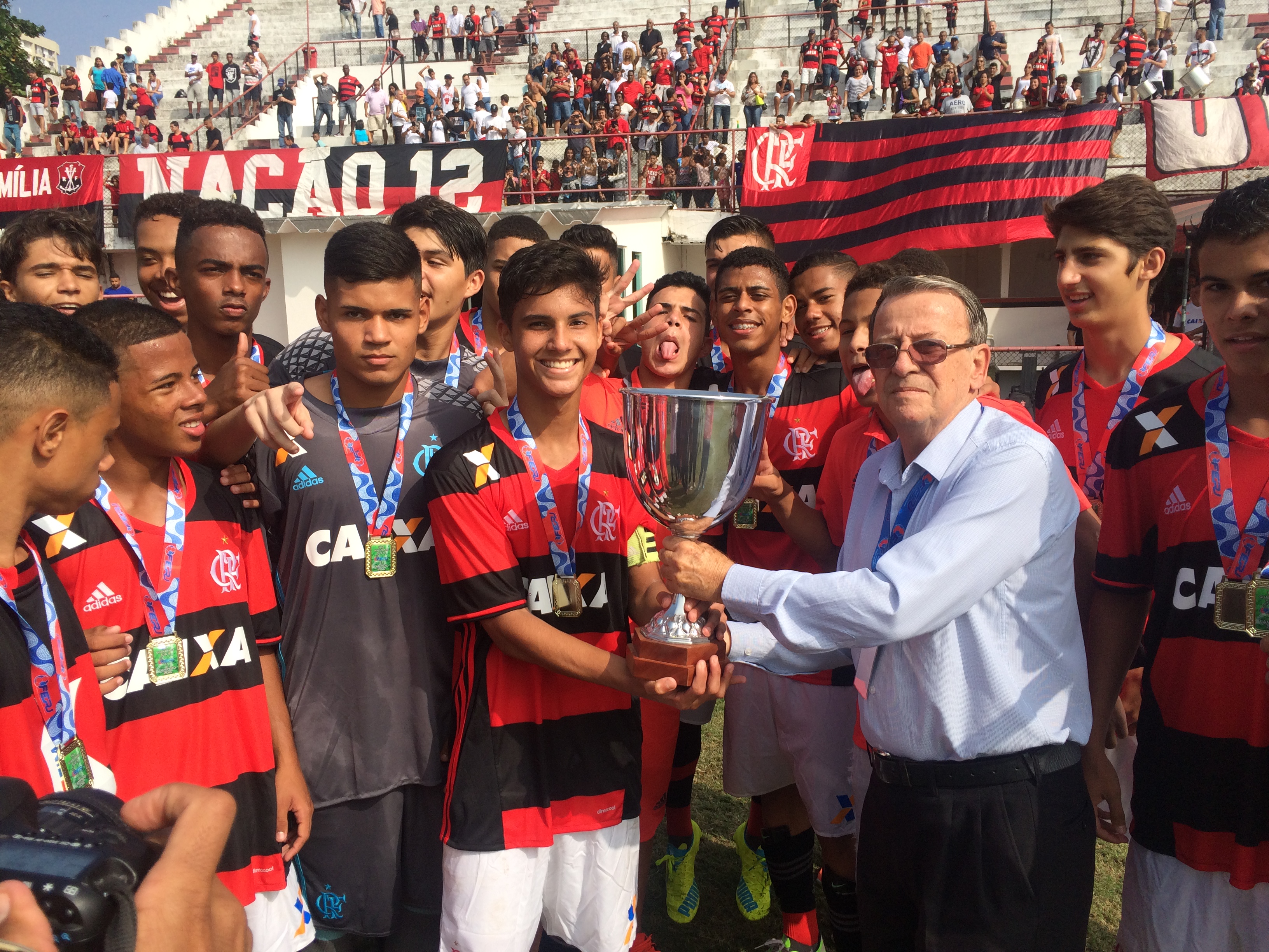 Flamengo é o campeão da Taça Guanabara Sub-15