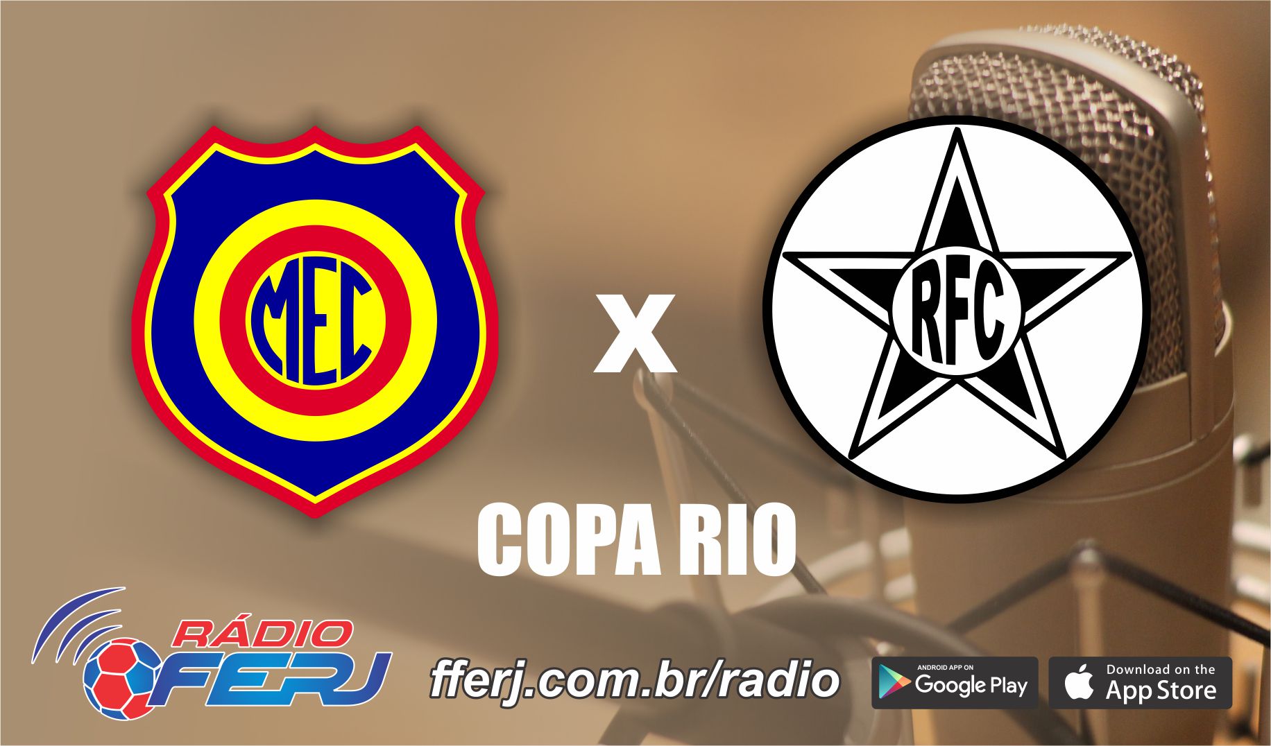 Rádio FERJ transmite Madureira x Resende, pela 3ª rodada da Copa Rio