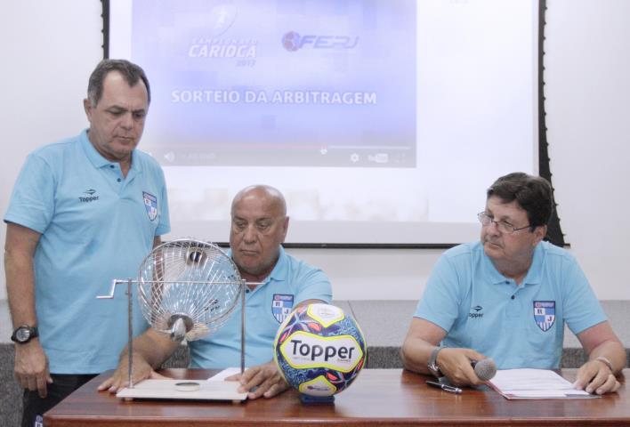 Sorteados os árbitros da Segunda Rodada do Carioca