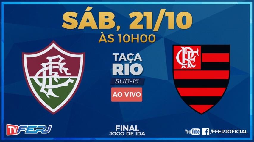 TV FERJ ao vivo: Final da Taça Rio Sub-15