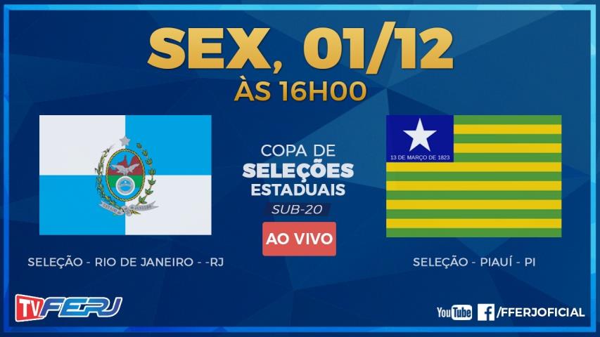 TV FERJ transmite estreia da Seleção Carioca