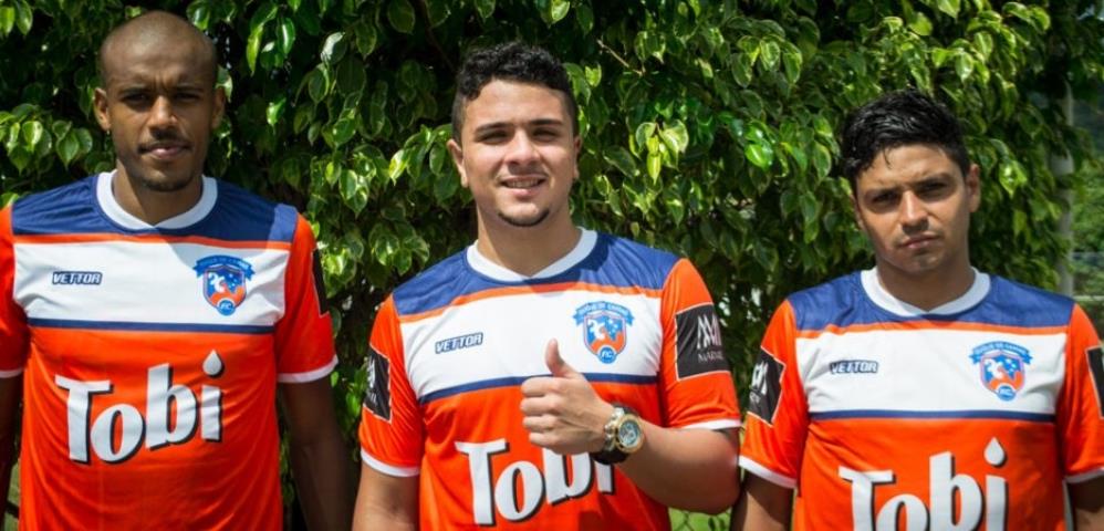 Duque de Caxias apresenta três reforços para a Série B1