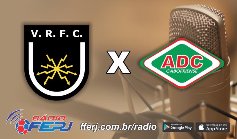 Rádio FERJ transmite Volta Redonda x Cabofriense