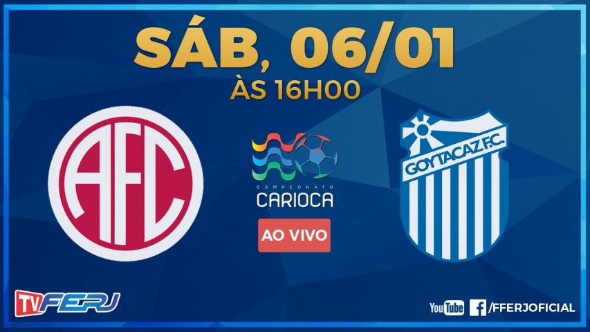 TV FERJ transmite America x Goytacaz