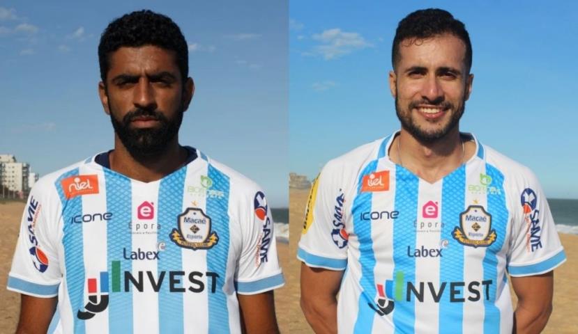 Macaé apresenta dois reforços para o Carioca