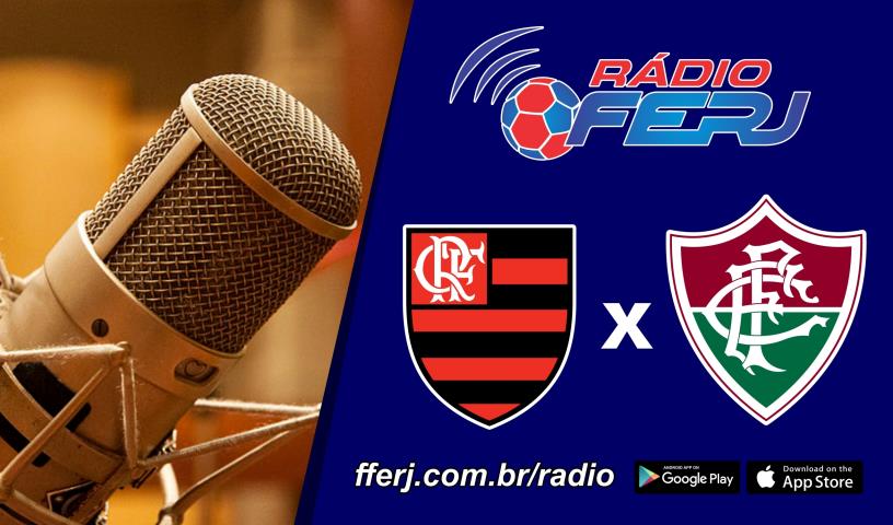 Rádio FERJ transmite o Fla-Flu do Guilherme Embry