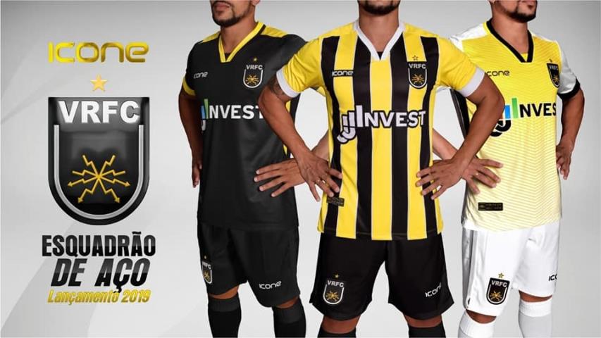 Volta Redonda mostra os novos uniformes de 2019