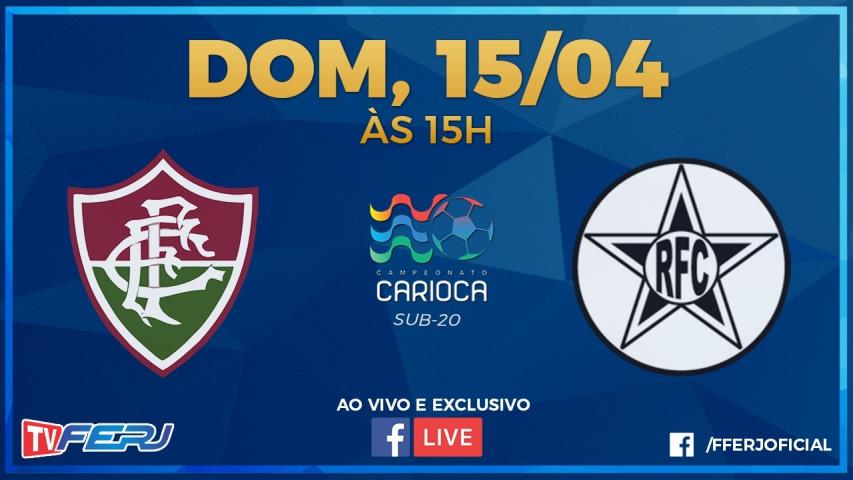 Sub20 ao vivo: Fluminense x Resende pela semifinal da Taça Rio