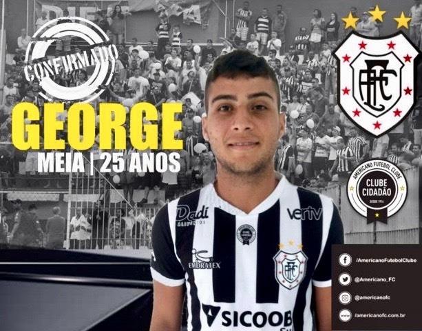 Americano apresenta mais um reforço para a temporada