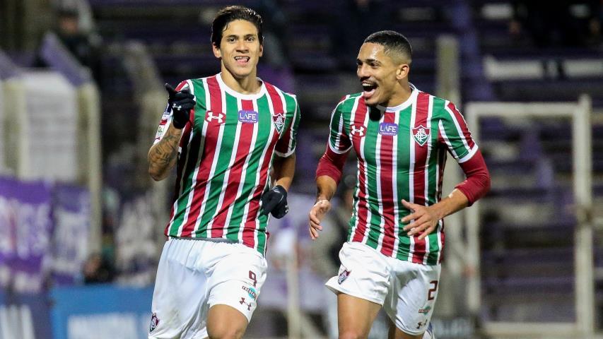 Pedro marca e Flu avança na Copa Sul-Americana