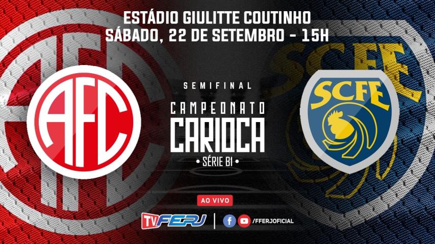 TV FERJ no jogo da volta das semifinais