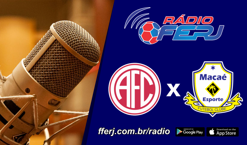 Rádio FERJ na abertura do Grupo X