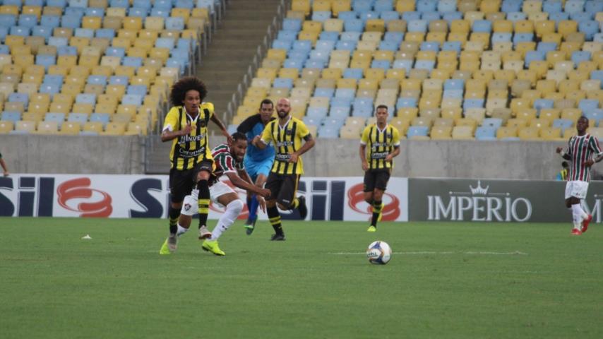 Fluminense e Volta Redonda empatam no Maraca