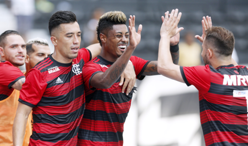 Bruno Henrique marca duas vezes e Fla vence o clássico