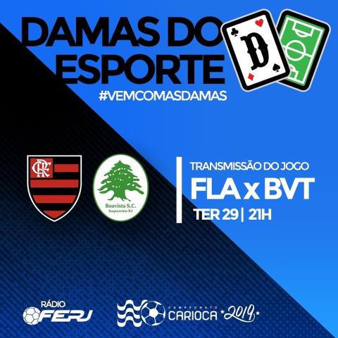 Damas do Esporte na abertura da 4ª rodada da Taça GB