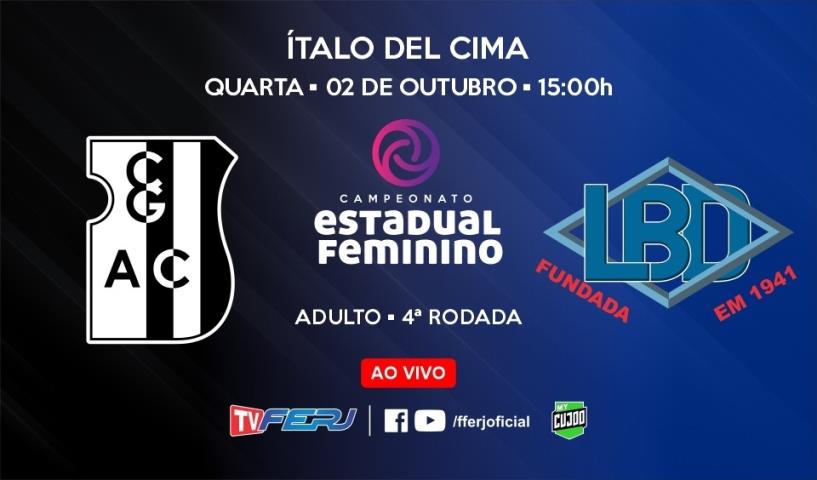 TV FERJ na 4ª rodada do Carioca Feminino