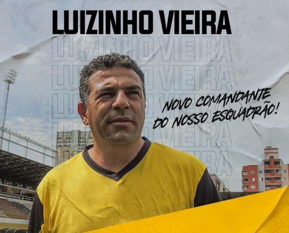 Voltaço anuncia Luizinho Vieira como técnico para 2020