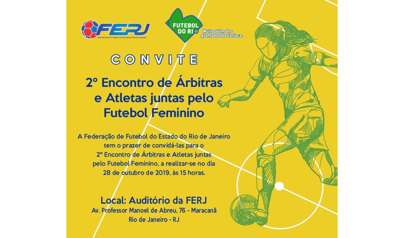 FERJ promove o 2º Encontro de Árbitras e Atletas