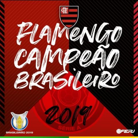 Em fim de semana histórico, Flamengo fatura também o título do Brasileiro