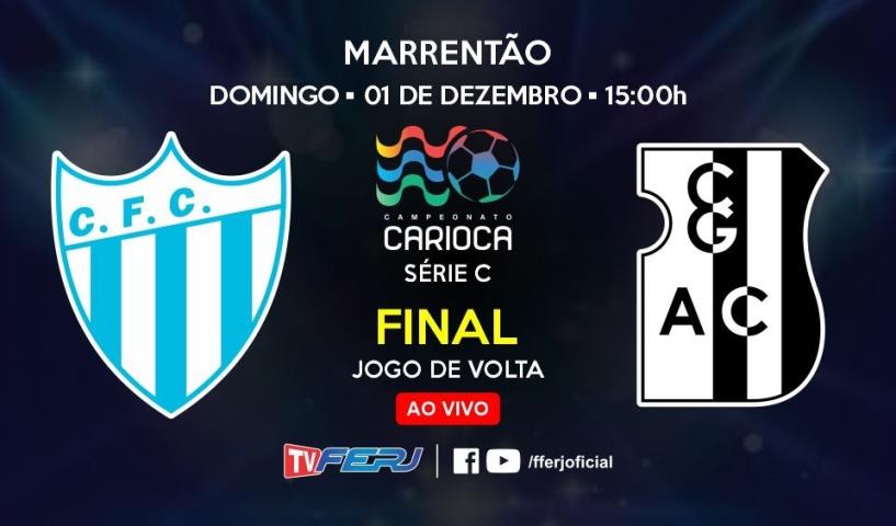 Final da Série C é na TV FERJ