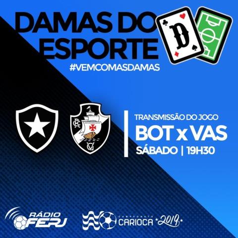 Damas do Esporte no clássico do Nilton Santos