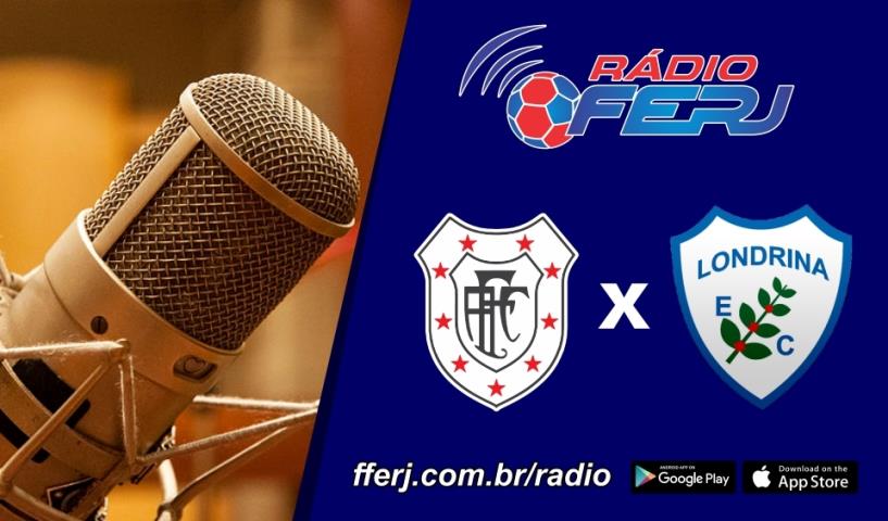 Rádio FERJ na estreia do Cano na Copa BR