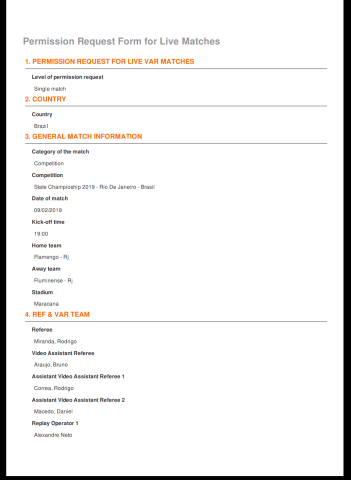 VAR autorizado nas semifinais da Taça Guanabara