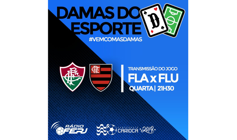 Damas do Esporte no Fla-Flu