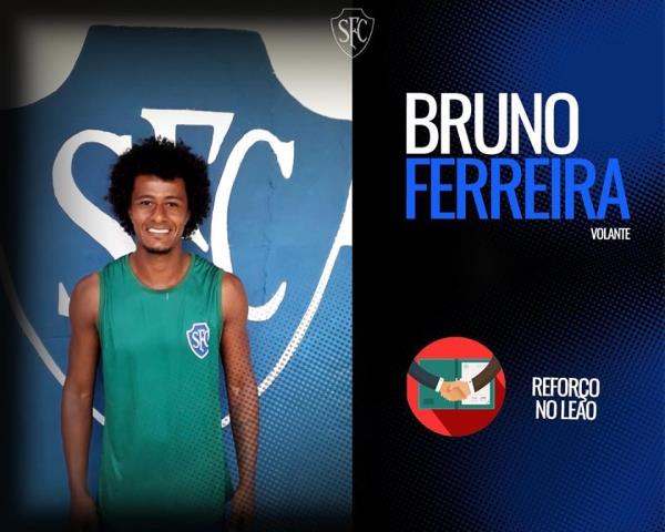 Serrano anuncia o volante Bruno Ferreira