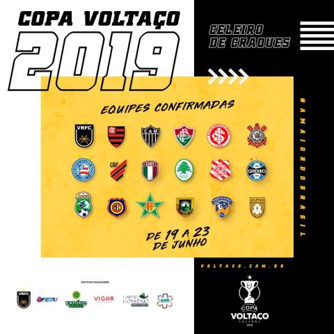 Copa Voltaço reúne 18 times de seis estados diferentes do Brasil