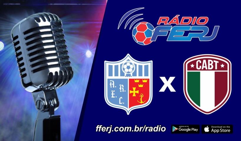 Rádio FERJ na última rodada da Taça Corcovado