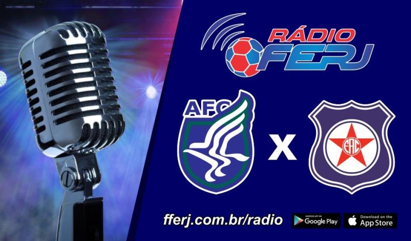 Rádio FERJ no Nivaldão neste sábado